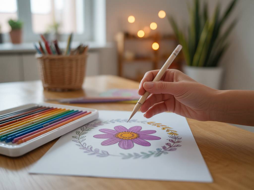 Coloriage et aromathérapie : combiner les bienfaits sensoriels pour une détente optimale