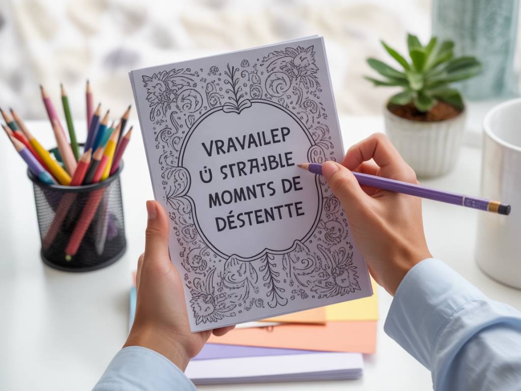 Coloriage et gestion du stress au travail : transformer vos pauses en véritables moments de détente