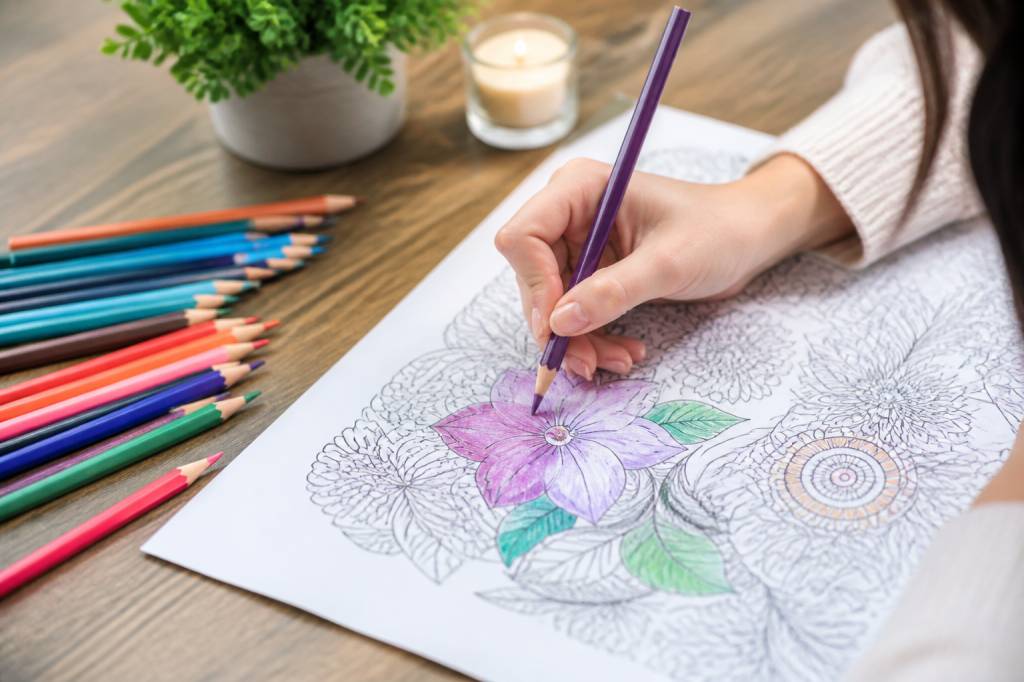 Atelier loisirs créatifs : coloriage anti stress facile et relaxant