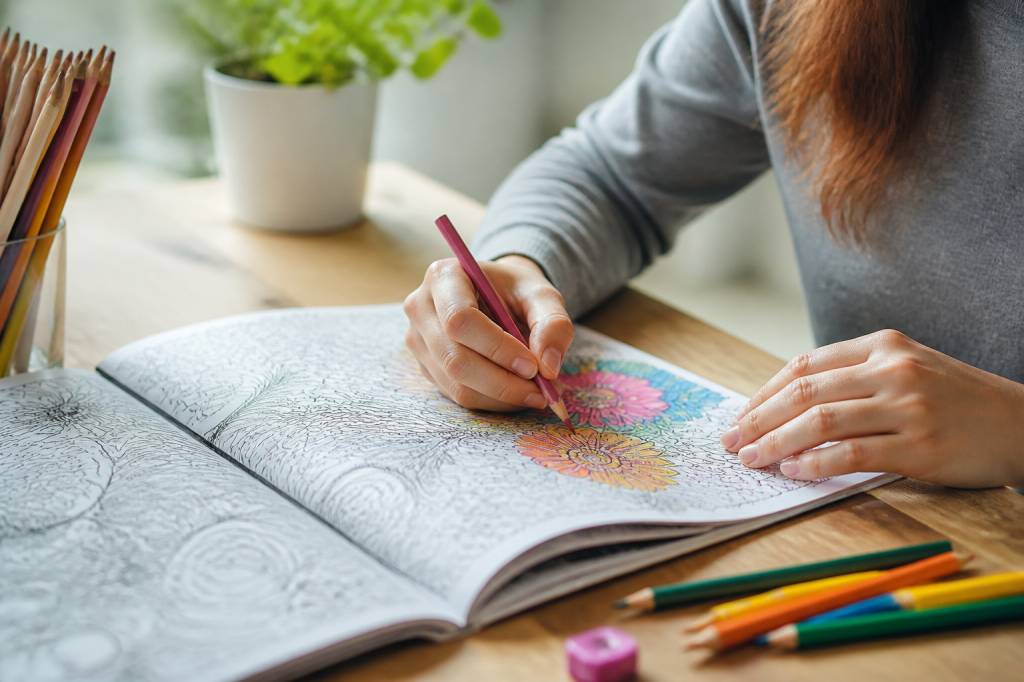 Atelier activité manuelle : créez votre coloriage anti-stress