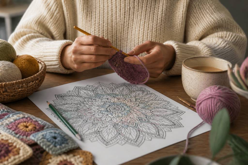 Atelier crochet cultura : créez des coloriages anti-stress inspirés du crochet