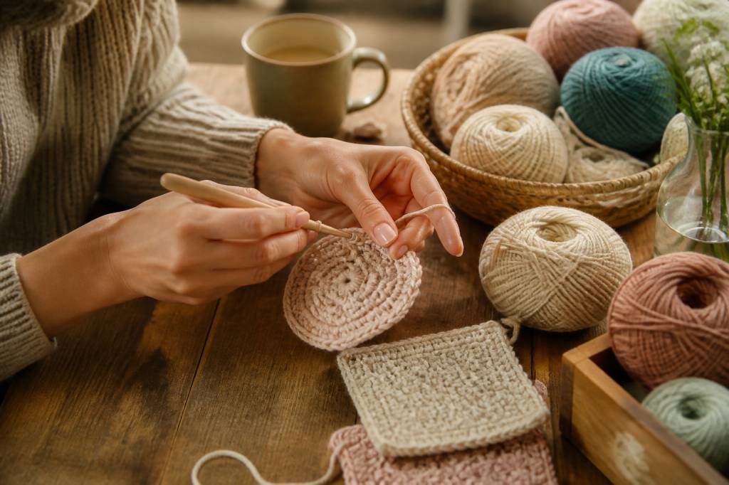 Ateliers crochet : une activité créative anti-stress à réaliser en coloriage